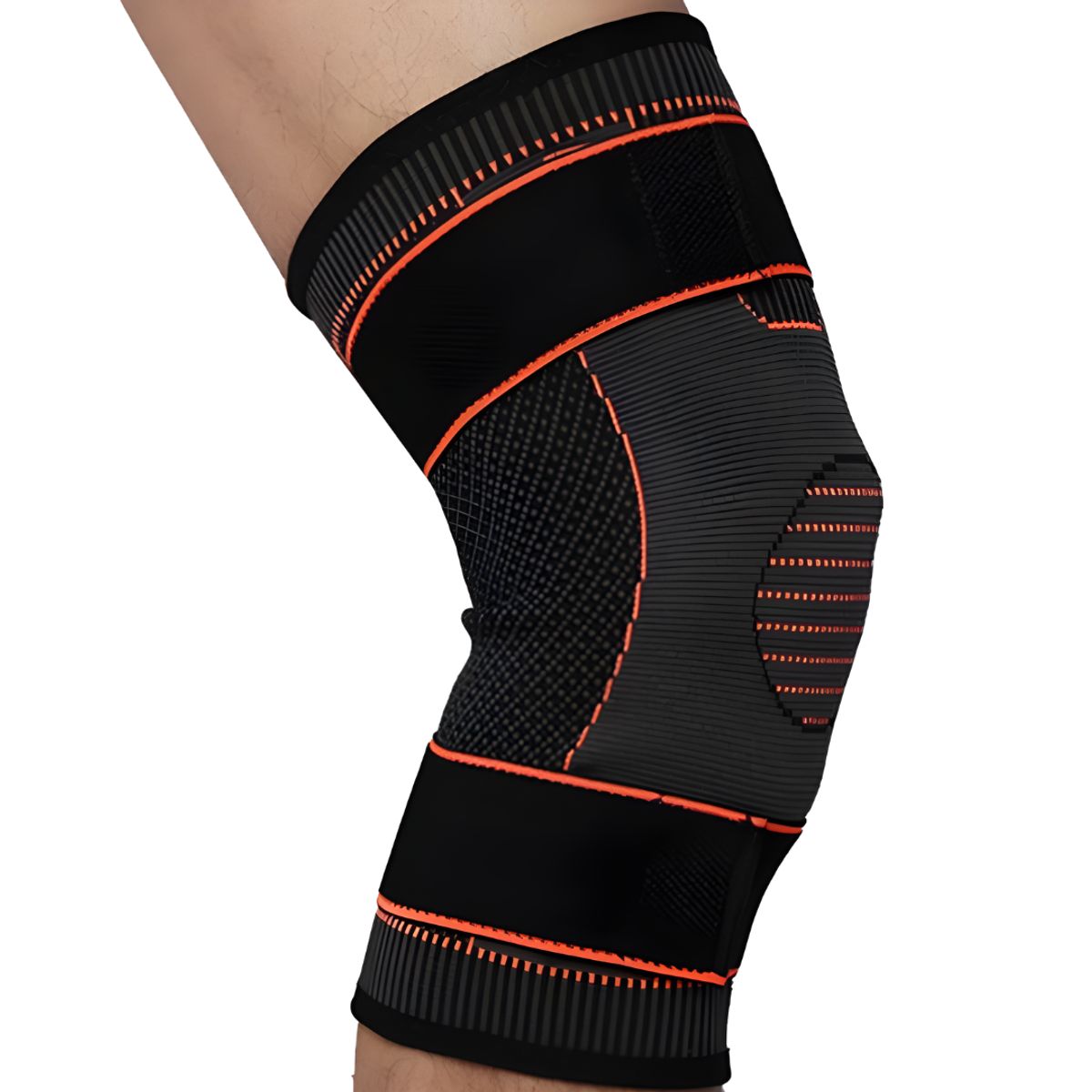 IMPOPLANET - RODILLERA DEPORTIVA AJUSTABLE CON CORREAS DE COMPRESION SAIBIKE