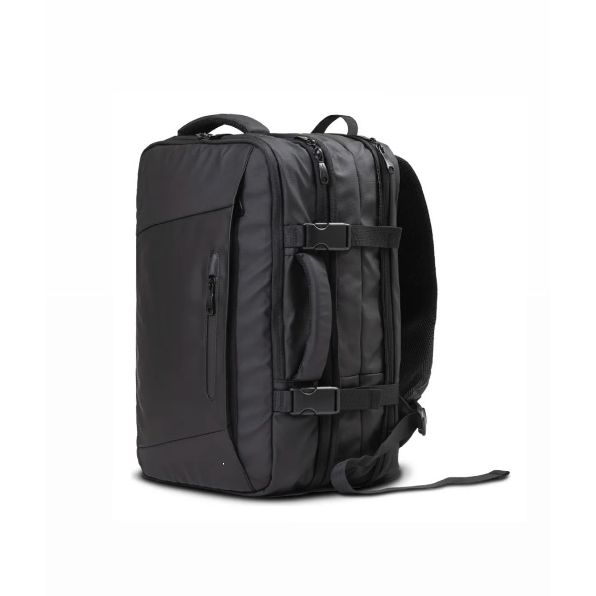 GENERICO - Mochila Maleta Impermeable Antirrobo Expansible 35l Negro 832