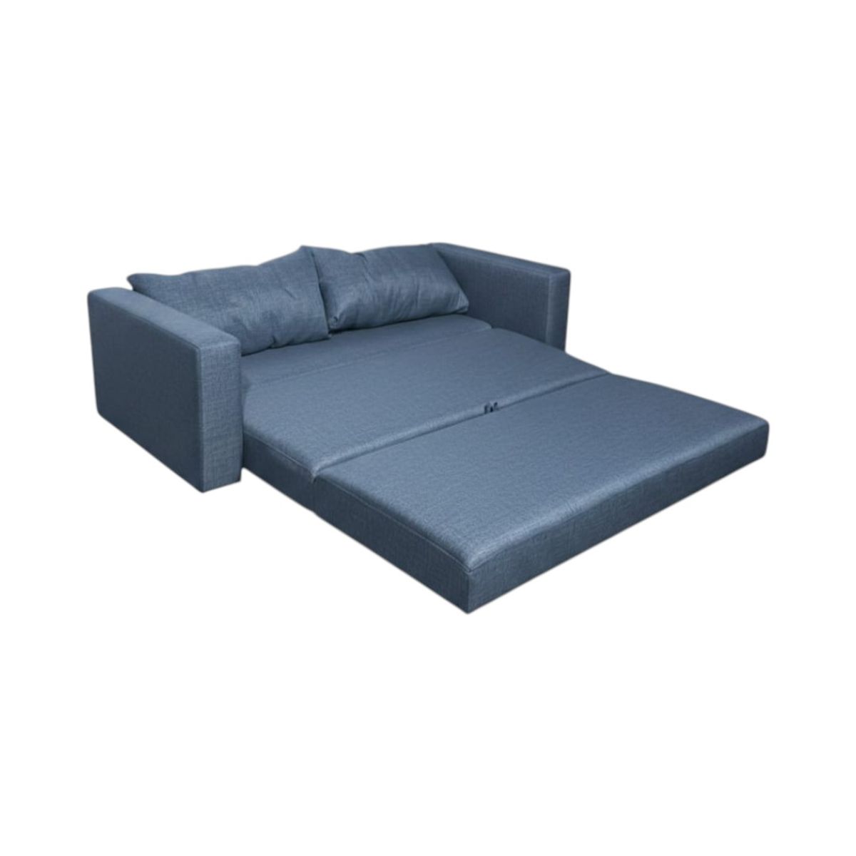 DISEÑOS VALESTRINI - SOFA CAMA MULTIFUNCIONAL LINO AZUL