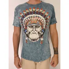 NO TIME - Polera Rey Mono (L)