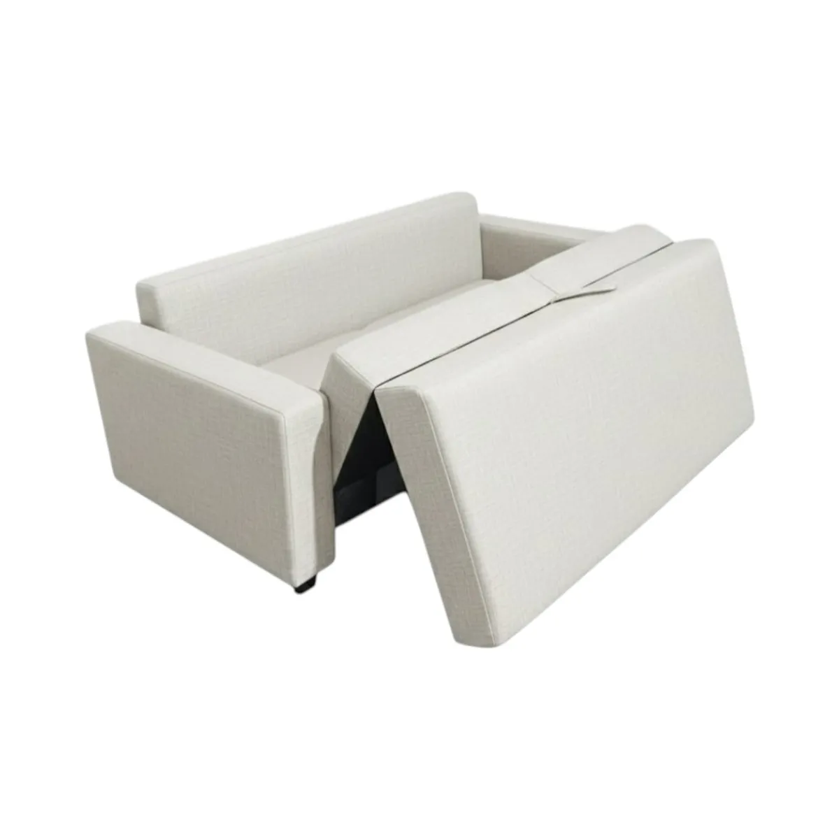 DISEÑOS VALESTRINI - SOFA CAMA MULTIFUNCIONAL LINO CRUDO