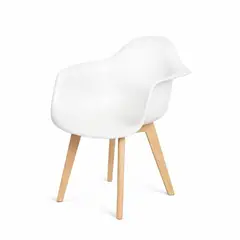 MOAD - Butaca Eames con patas de Madera