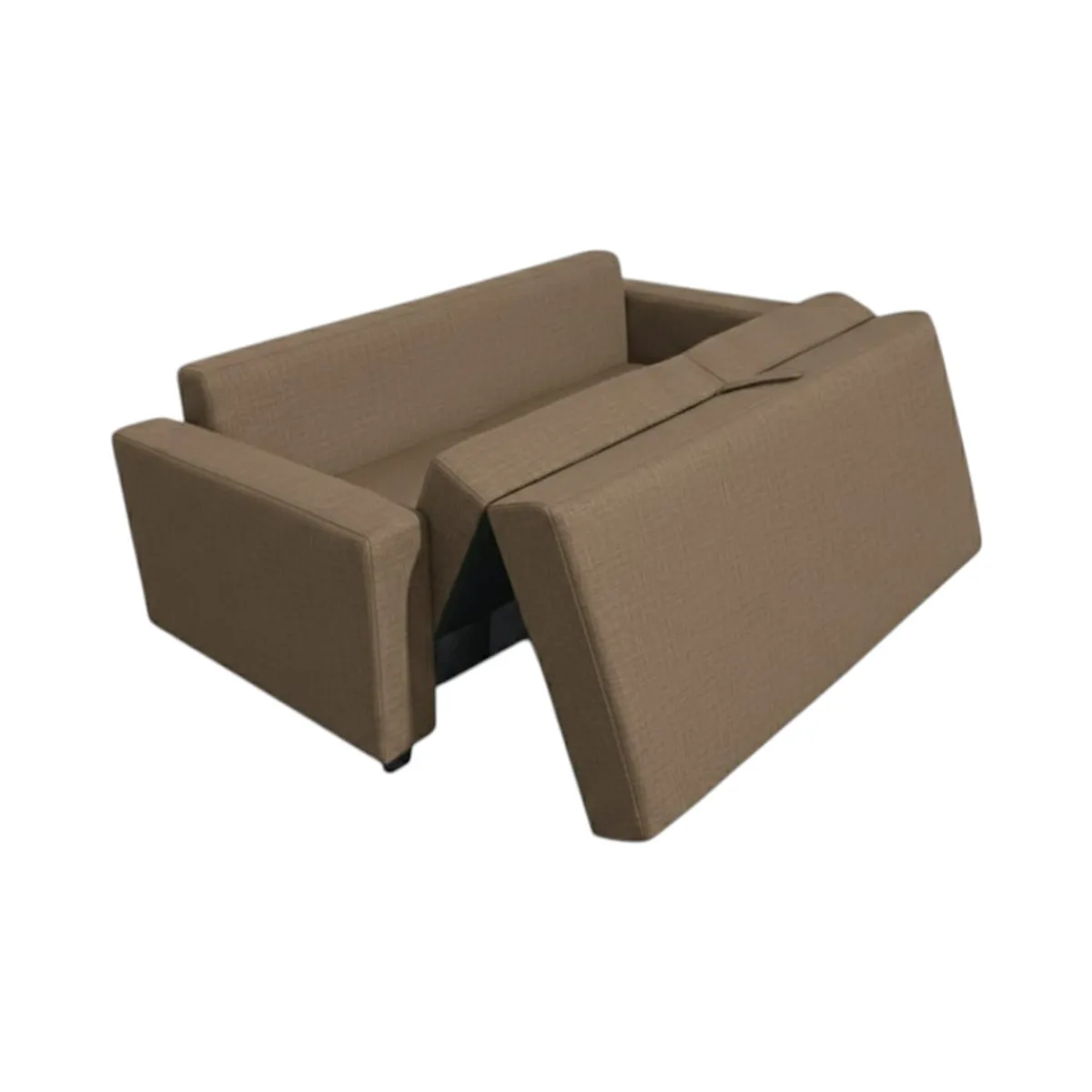 DISEÑOS VALESTRINI - SOFA CAMA MULTIFUNCIONAL LINO CAFE