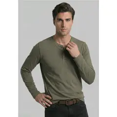 NEW MAN - Polera Ibiza Military