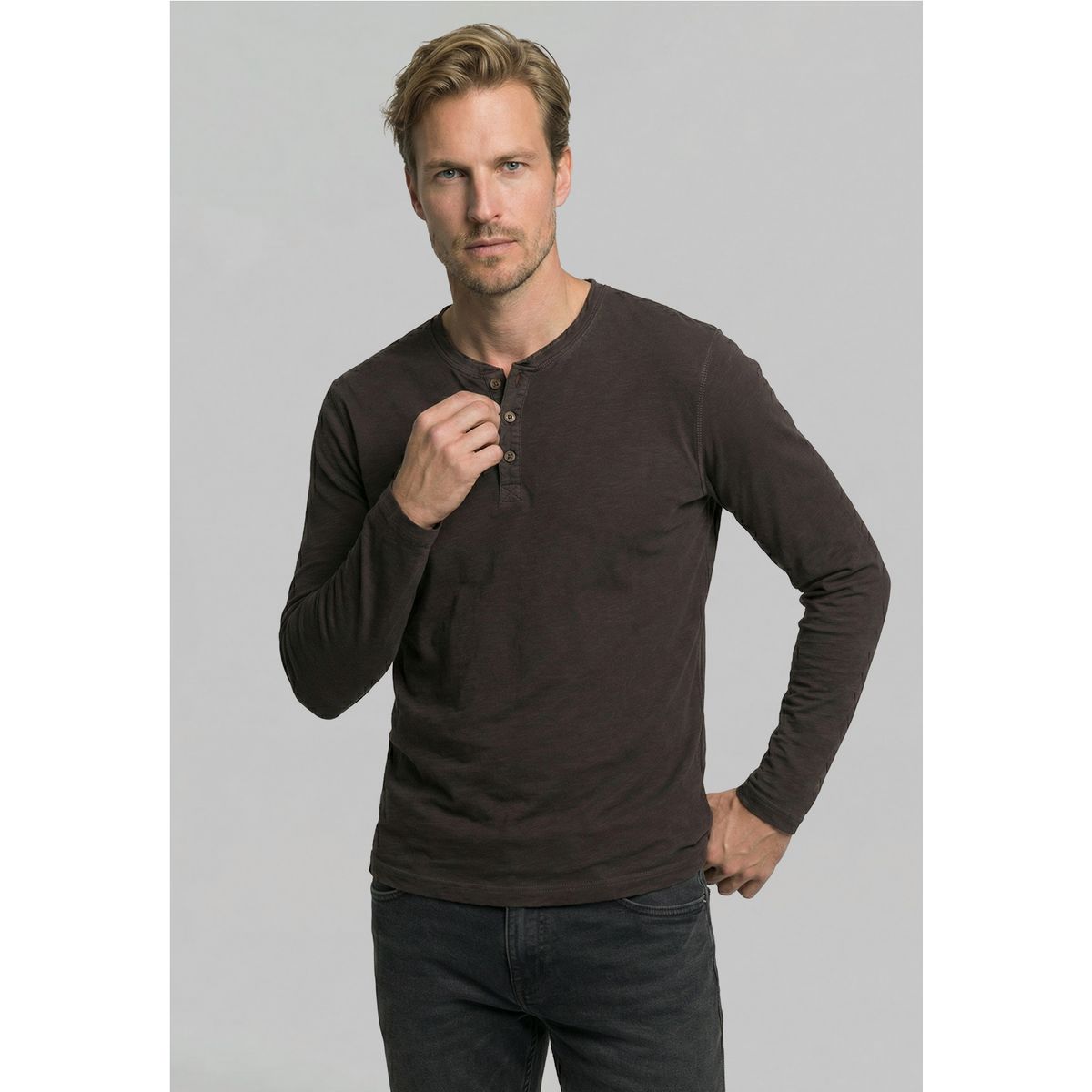 NEW MAN - Polera Ibiza Black New Man