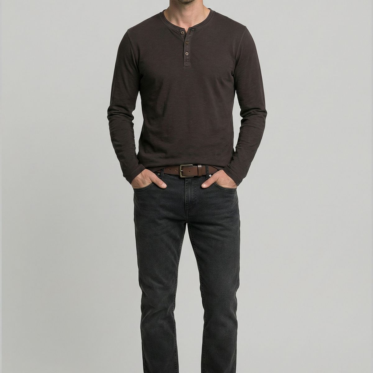 NEW MAN - Polera Ibiza Black New Man