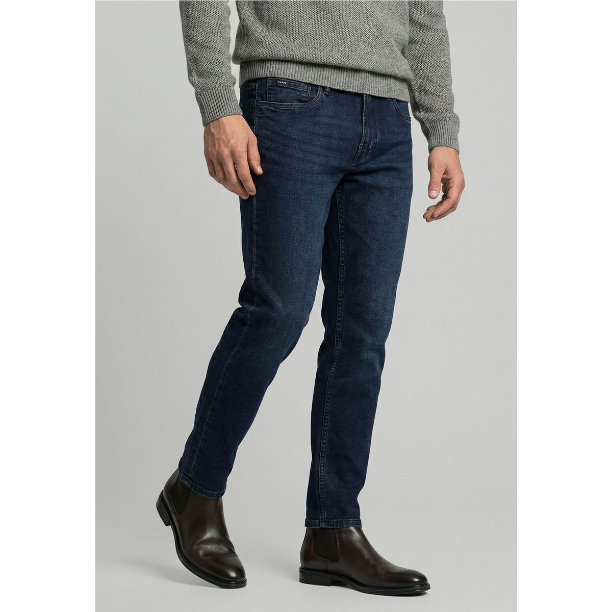 NEW MAN - Jeans Lyon Navy New Man