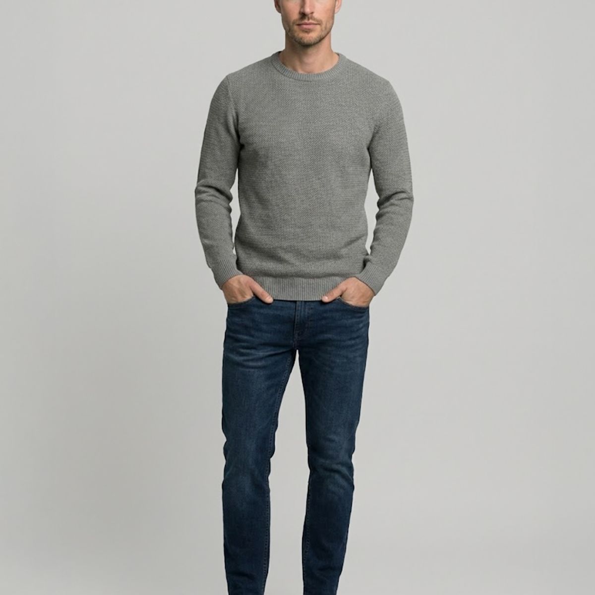 NEW MAN - Jeans Lyon Navy New Man
