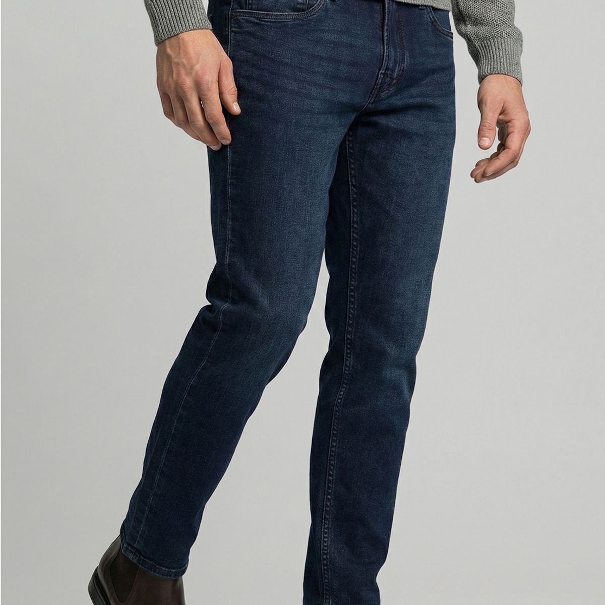 NEW MAN - Jeans Lyon Navy New Man