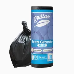 GENERICO - Bolsa Basura 80x120 Grande 10 Un Gruesas Vitrauss