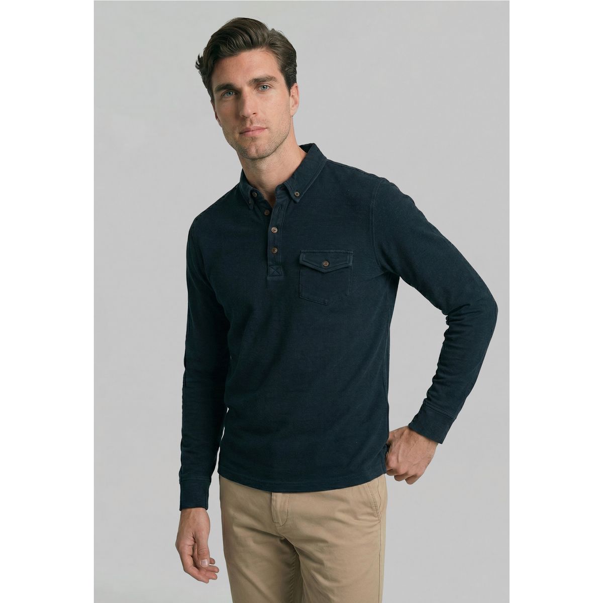 NEW MAN - Polo Bristol Indigo New Man