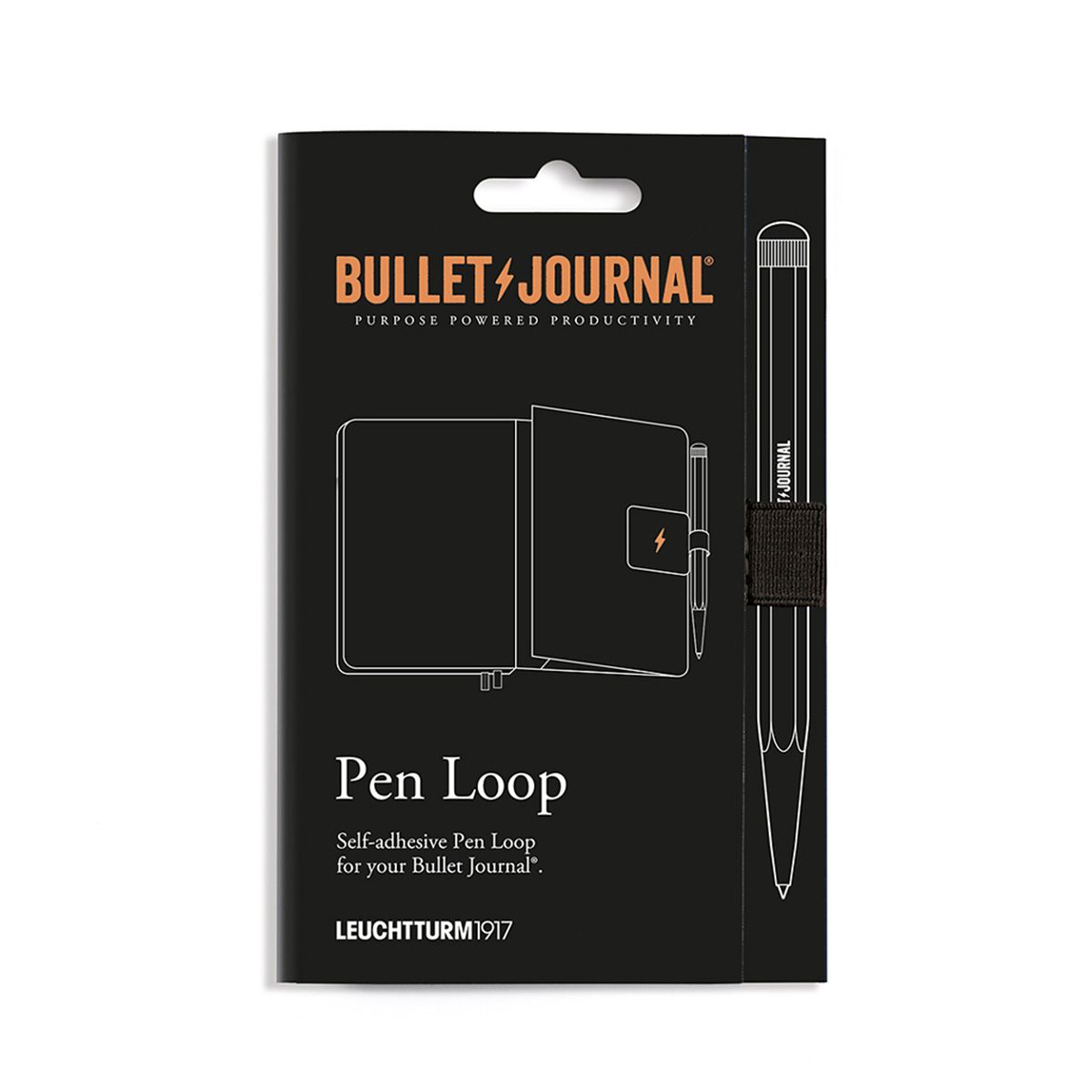 GENERICO - Soporte para Bolígrafos Leuchtturm Pen Loop Bullet Journal
