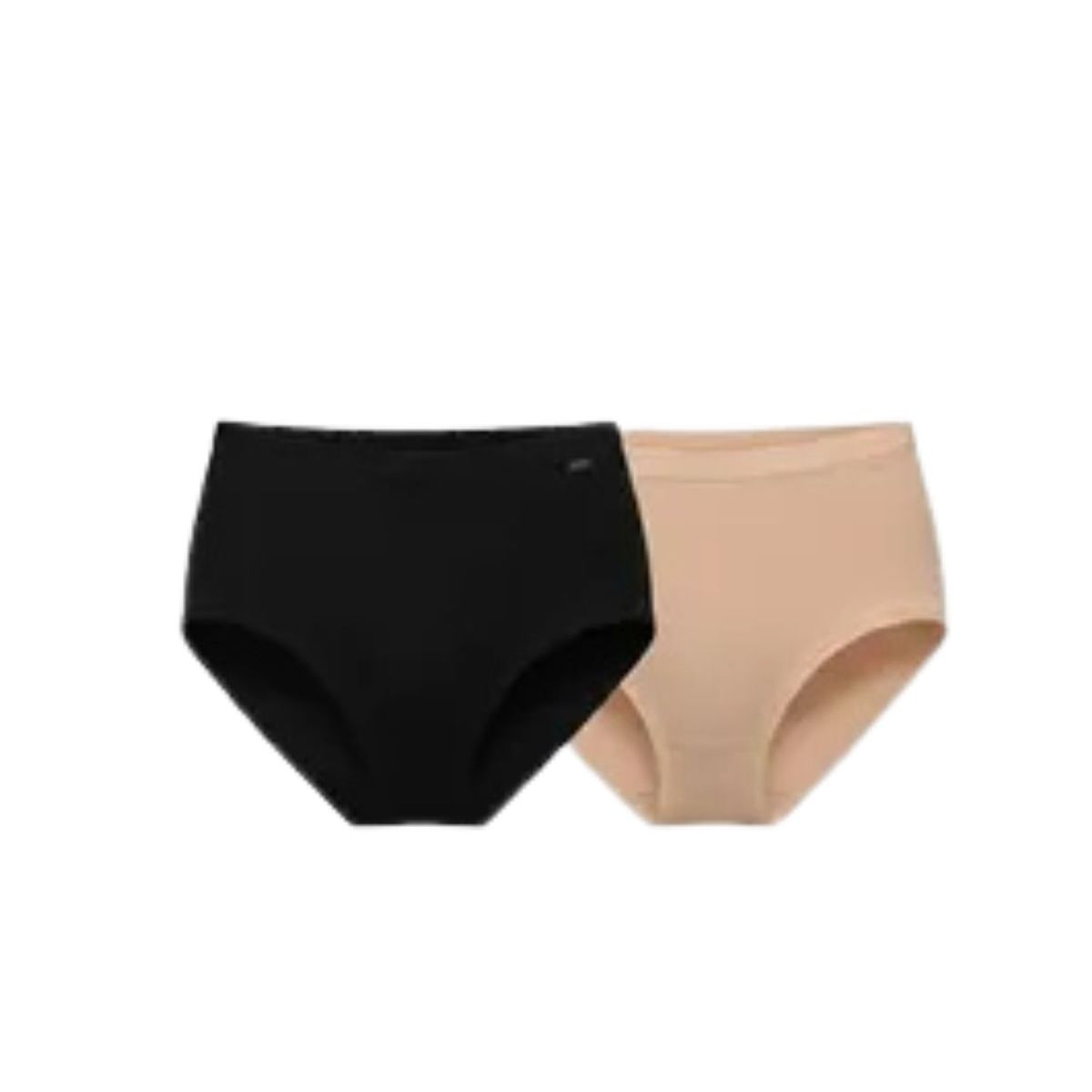 LOOK SHOP - Pack 2 Calzón Tiro Alto Mujer. Tela Bambú. Colores Surtidos. 922