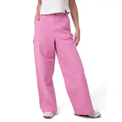 CAT - Pantalón Mujer Canvas Carpenter Rosa