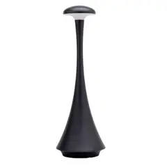 DEMASLED - Lámpara LED Velador Magnético Negro 3W CCT Batería Recargable 2000mAh