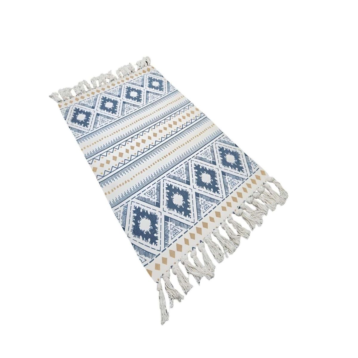 GENERICO - SET DE 2 BAJADAS DE CAMAS DECORATIVAS KILIM 60x90cm 02