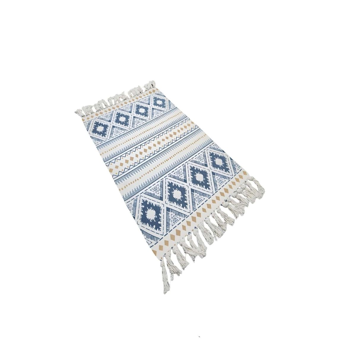 GENERICO - SET DE 2 BAJADAS DE CAMAS DECORATIVAS KILIM 60x90cm 02