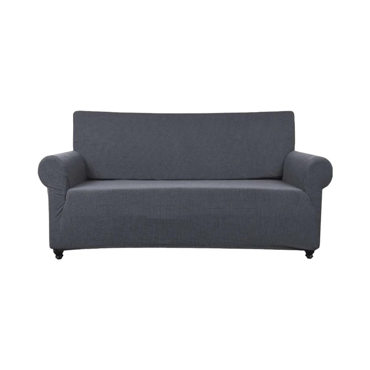 GENERICO - FUNDA DE SILLON 3 CUERPOS CUADRILLE GRIS
