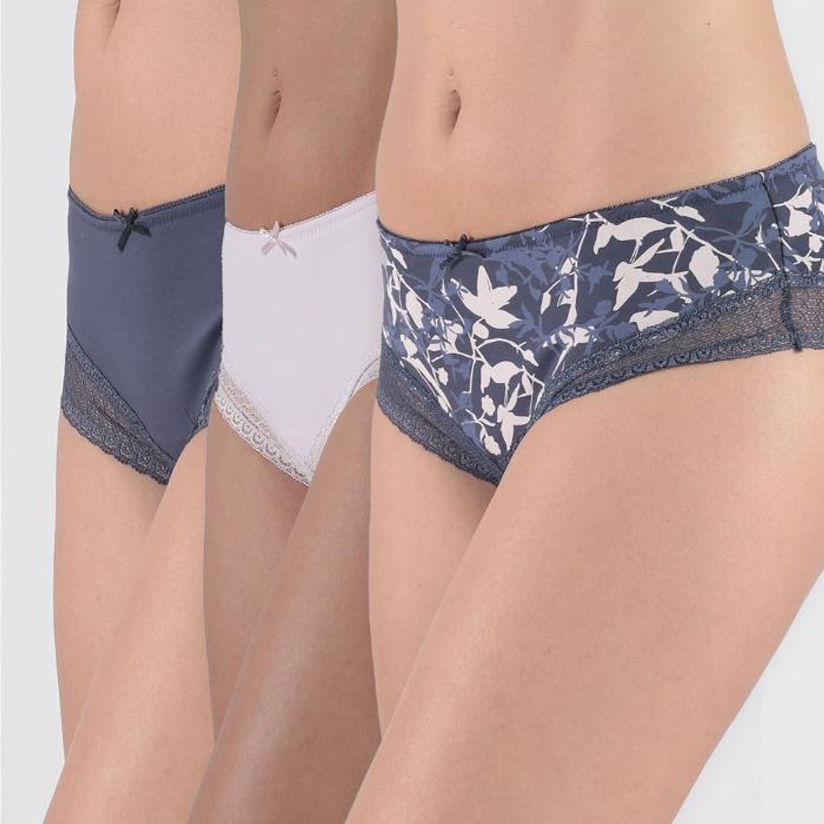 KAYSER - Pack 3X Pantaleta Algodón P3140024-AZM3 Kayser
