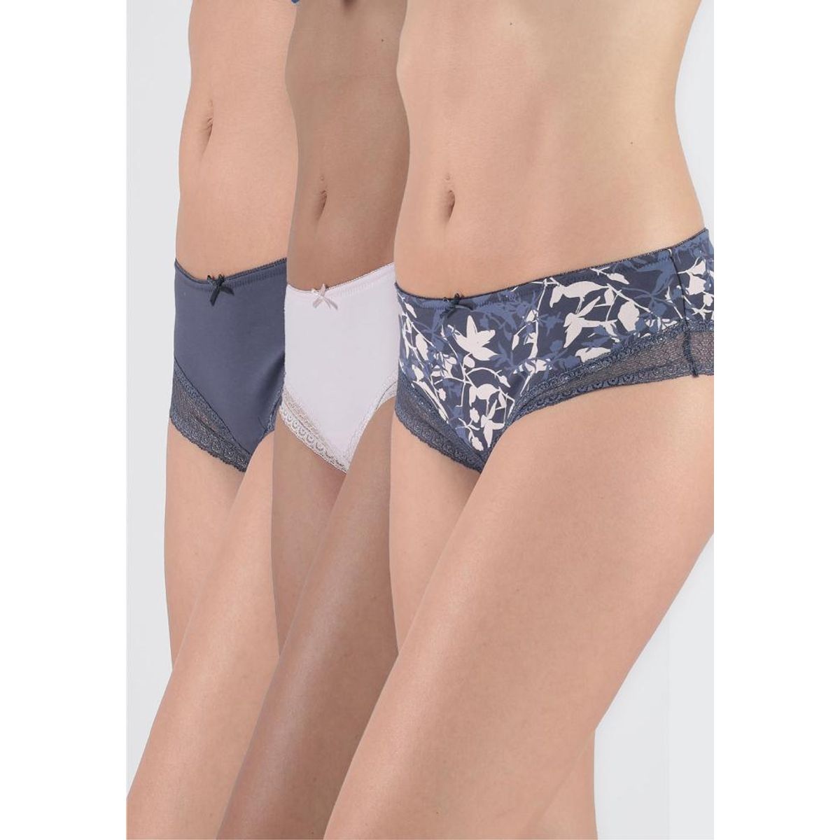 KAYSER - Pack 3X Pantaleta Algodón P3140024-AZM3 Kayser