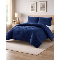 GENERICO - Cubrecama Texturizado con chiporro diseño Hojas King