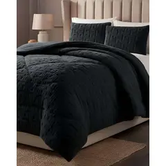 GENERICO - Cubrecama Diseño Texturizado con Chiporro 2 Plazas