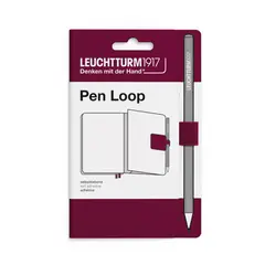 GENERICO - Soporte para Bolígrafos Leuchtturm 1917 Pen Loop Port Red
