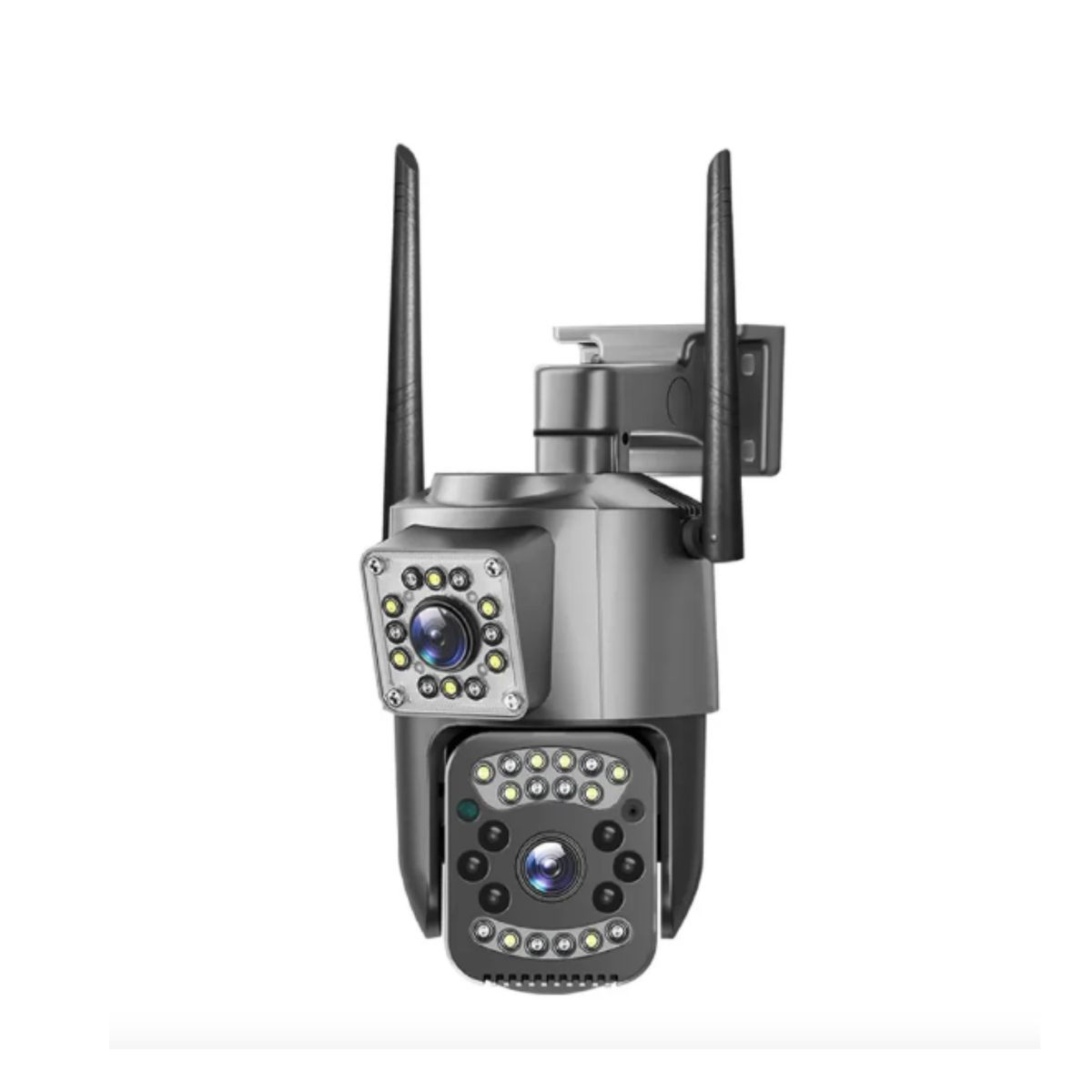 GENERICO - Cámara de Seguridad Exterior Wifi PTZ Full HD V380 Pro - Audio Bidireccional y Visión Nocturna