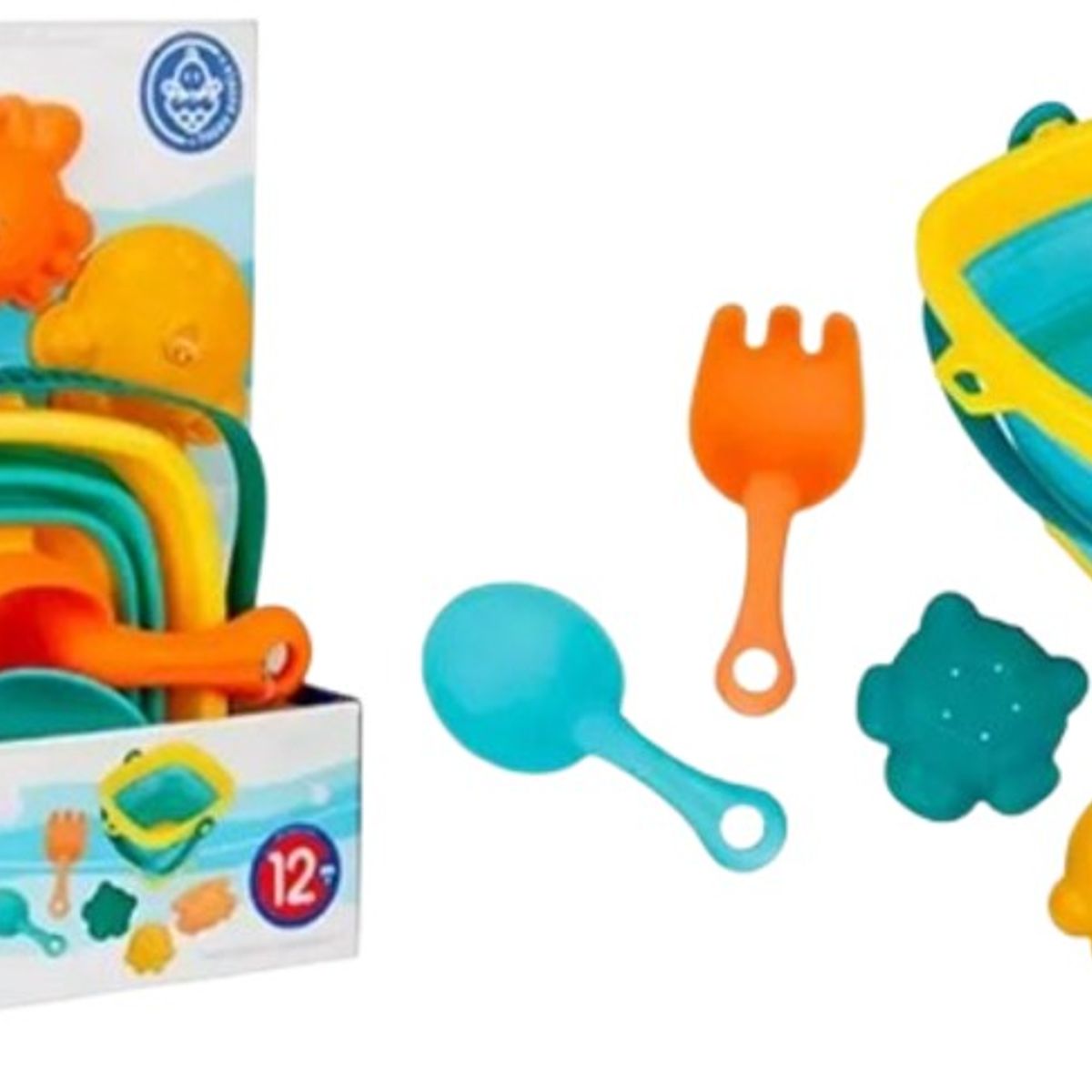 HUANGER - BALDE PLAYA PLEGABLE CON ACCESORIOS 6 PIEZAS