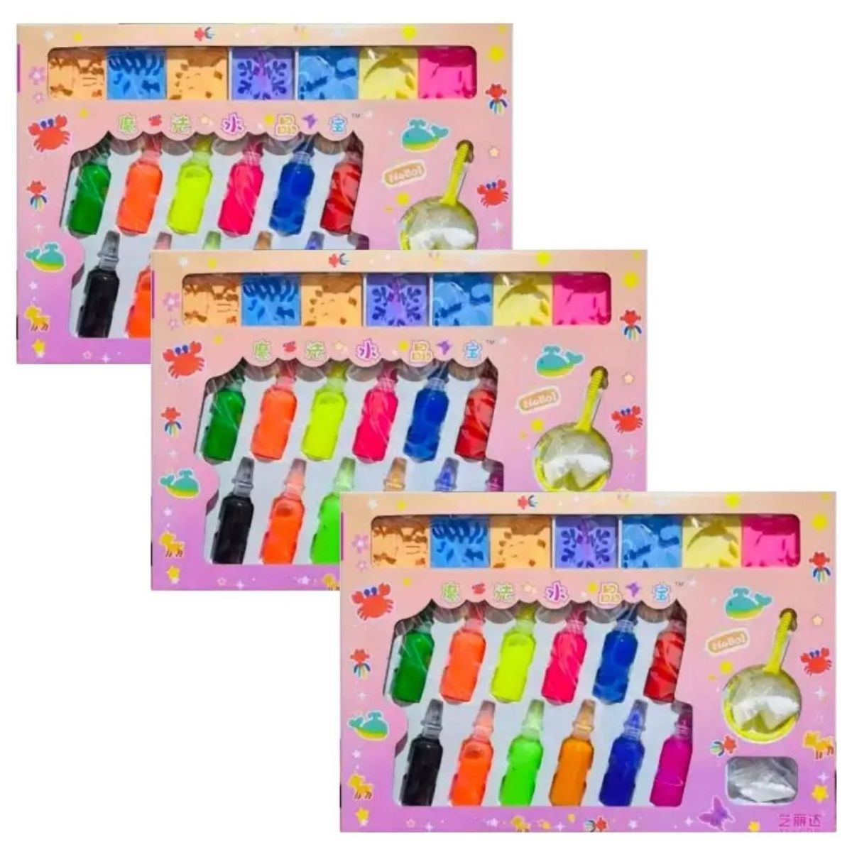 GENERICO - Kit De Juguetes De Gel De Agua Mágico 12 Colores