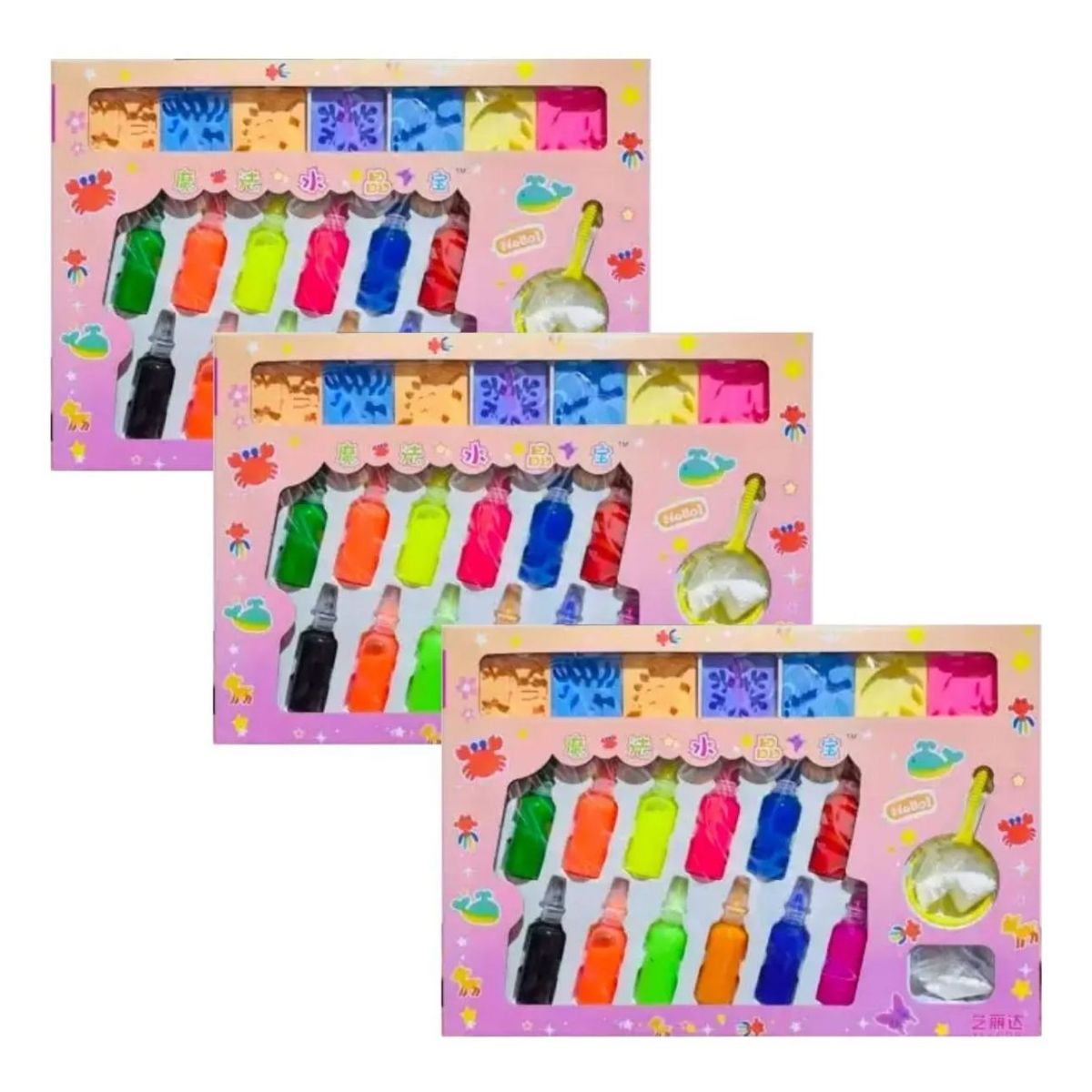 GENERICO - Kit De Juguetes De Gel De Agua Mágico 12 Colores