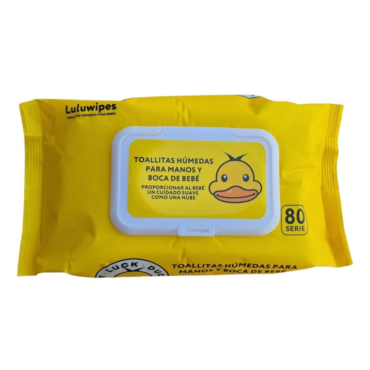GENERICO - Pack 3 Paquetes Toallitas Húmedas 80 Unidades