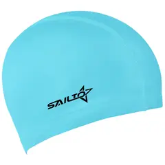 IMPOPLANET - GORRO DE NATACION LYCRA AJUSTE UNIVERSAL CELESTE