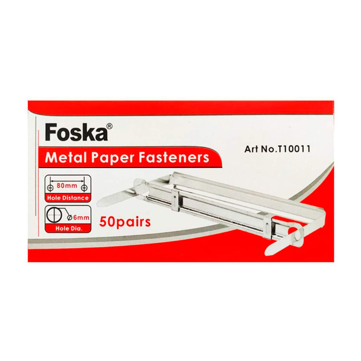 GENERICO - Accoclips metálicos 50 und T10011 FOSKA