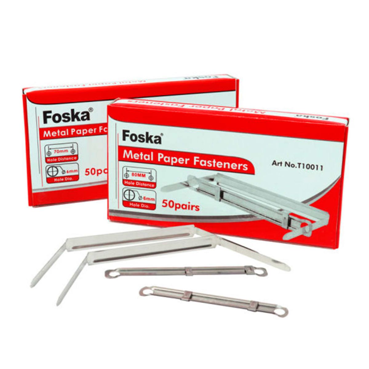 GENERICO - Accoclips metálicos 50 und T10011 FOSKA
