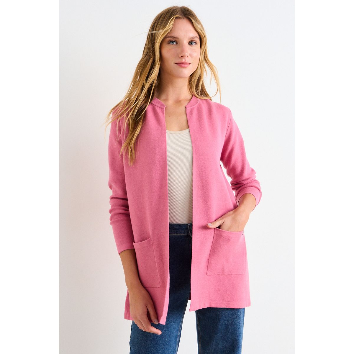 ASH - Tapado Tejido Mujer Rosado Ash