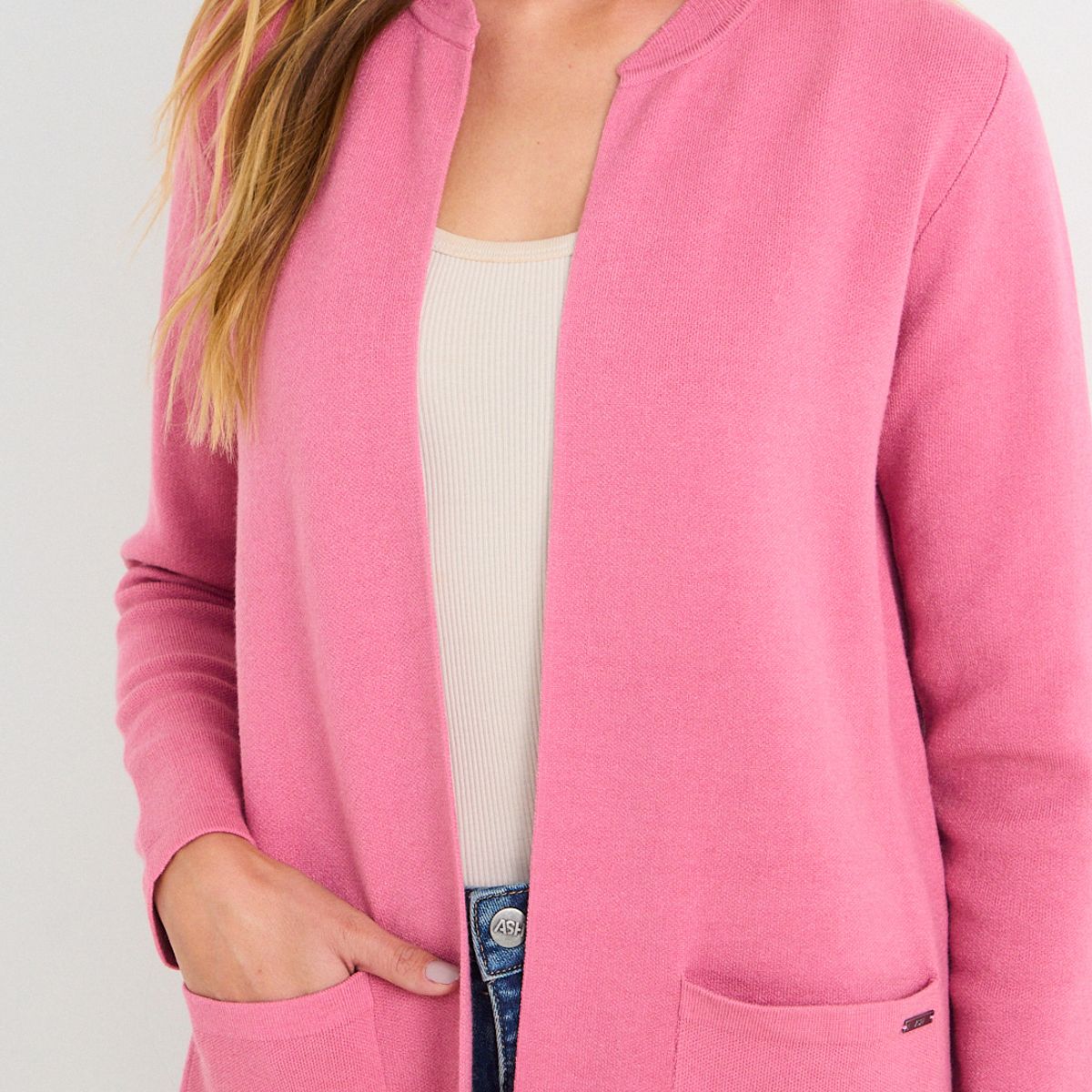 ASH - Tapado Tejido Mujer Rosado Ash