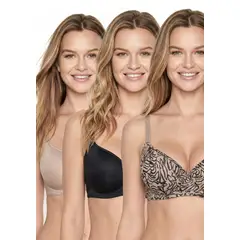 KAYSER - Pack 3x sosten microfibraP350024-CAF4