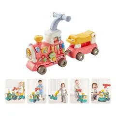 GENERICO - Andadera Bebe Caminador Multifuncional Bebes Trencito 5 En 1