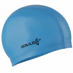 IMPOPLANET - GORRO DE NATACION LYCRA AJUSTE UNIVERSAL AZUL