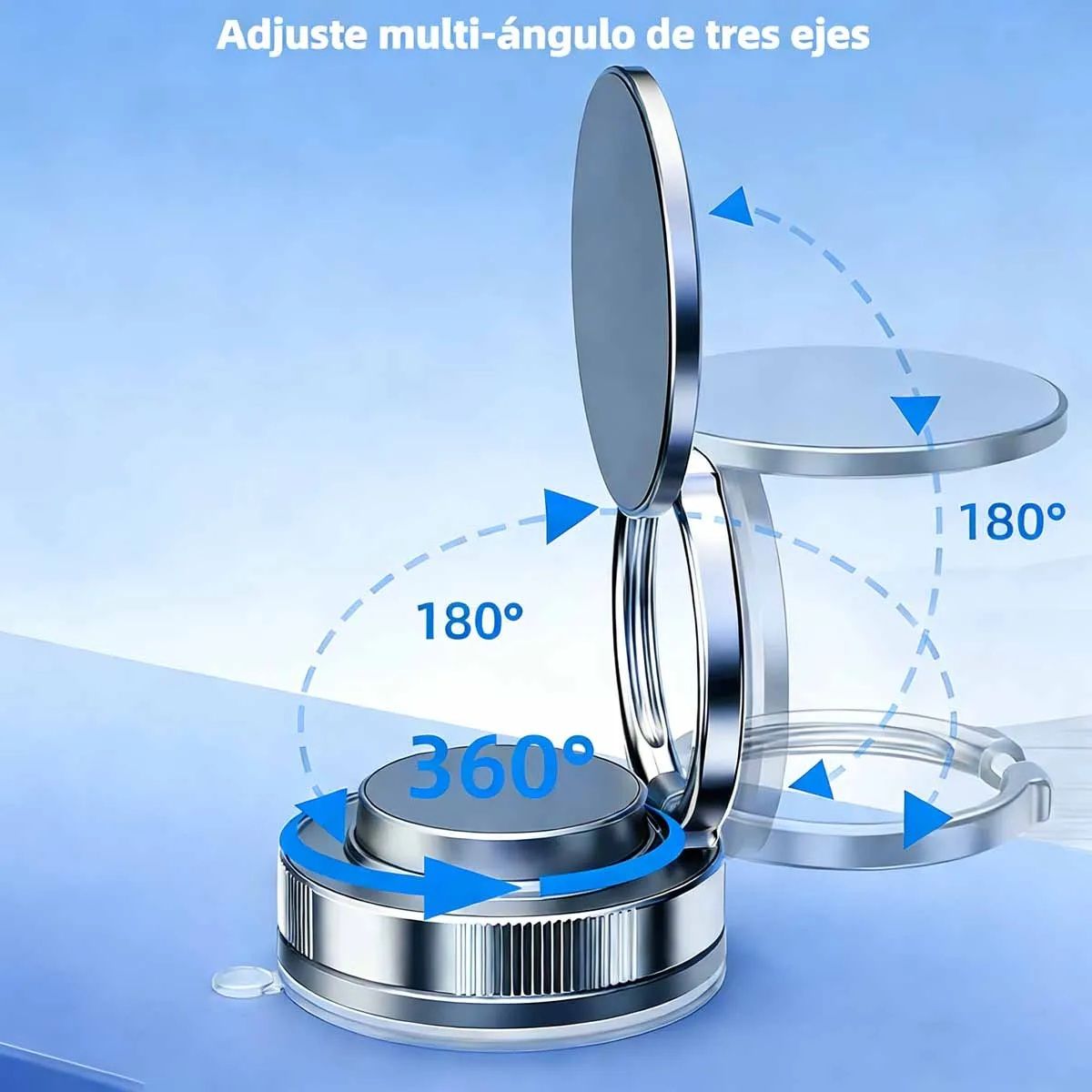 SHOP EHOME BAG - Base Magnética Con Ventosa 360°para Coche Y Superficie Lisa