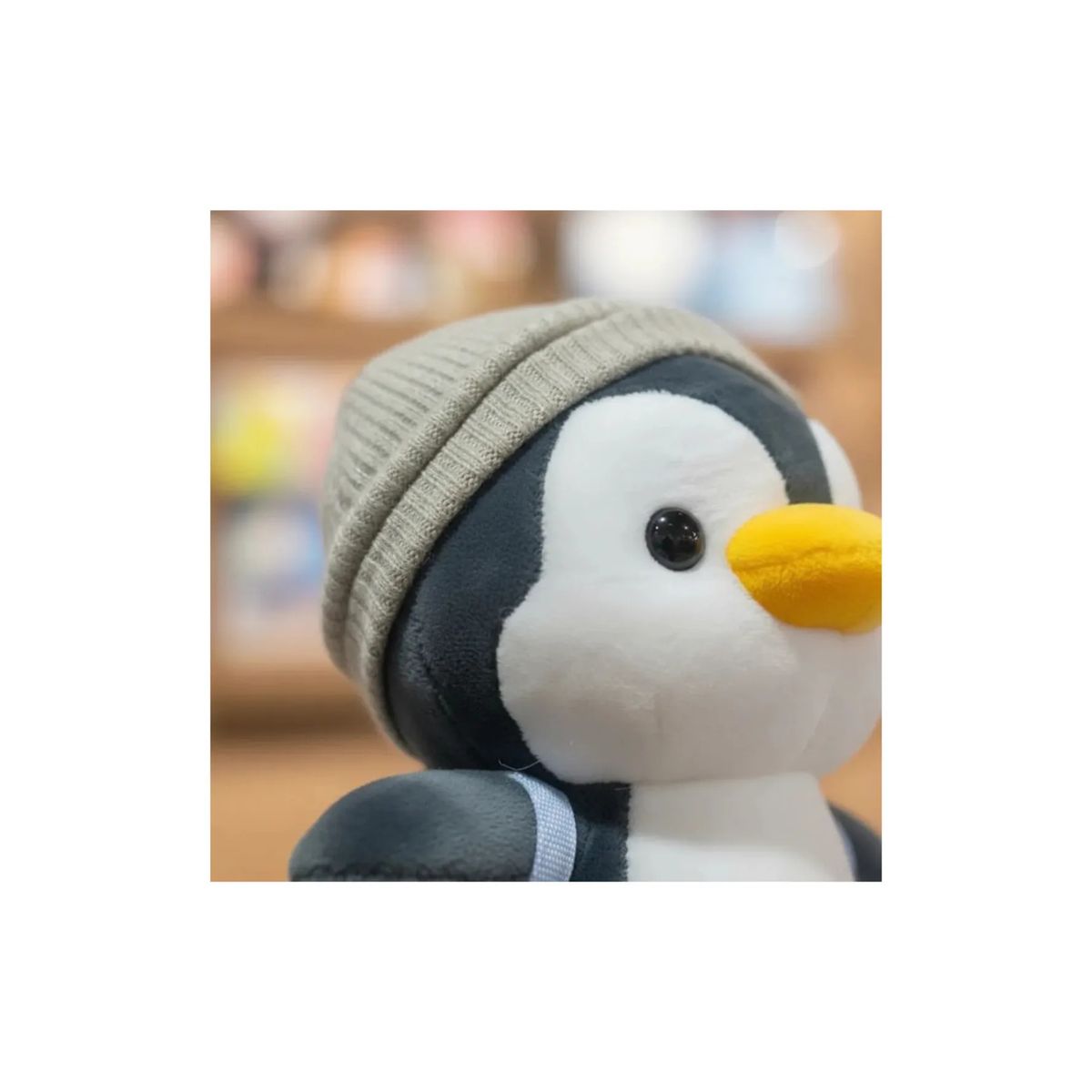 GENERICO - Peluche De Pingüino Con Gorro 20cm Animales Kawaii