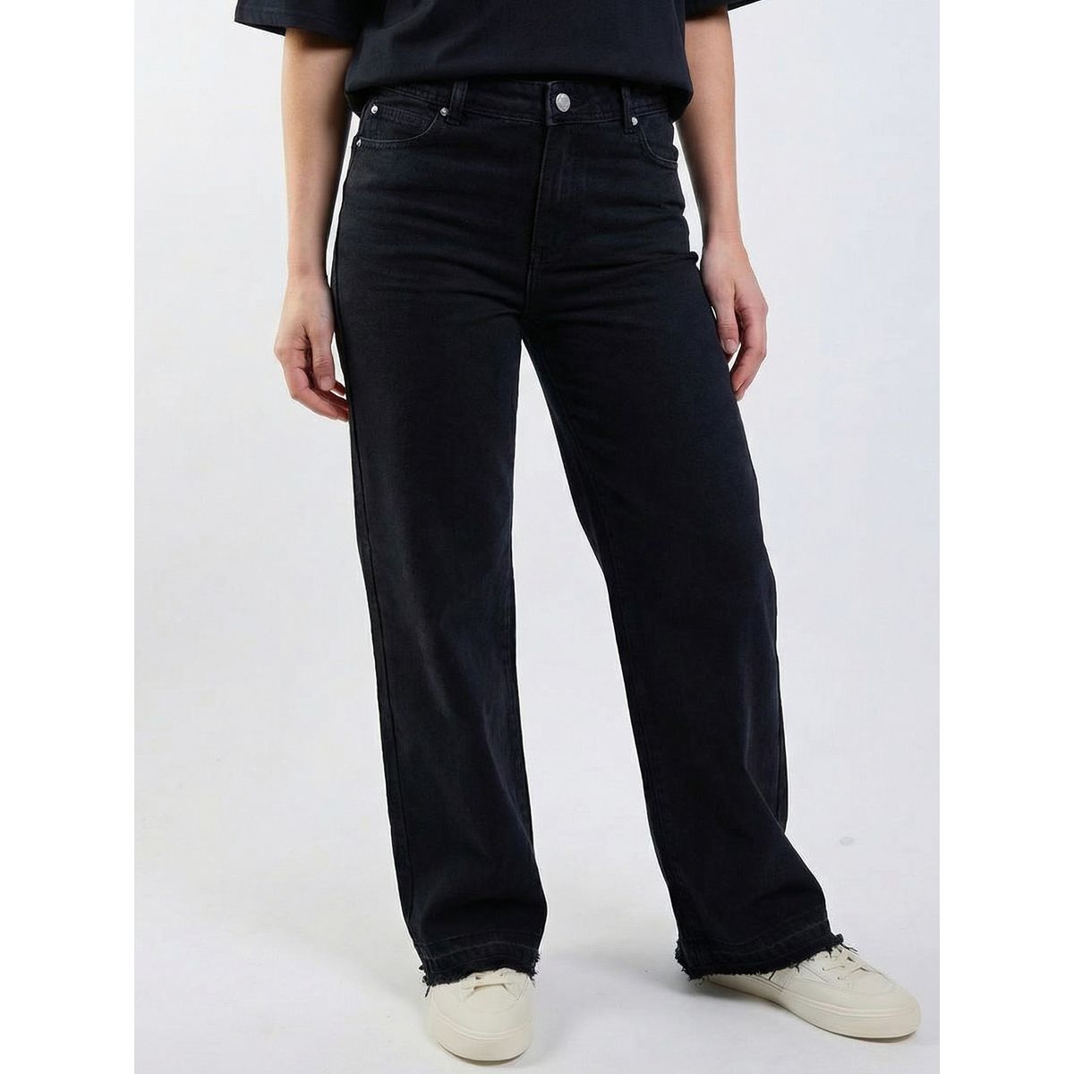 RIP CURL - Pantalon Shore Negro Mujer Rip Curl