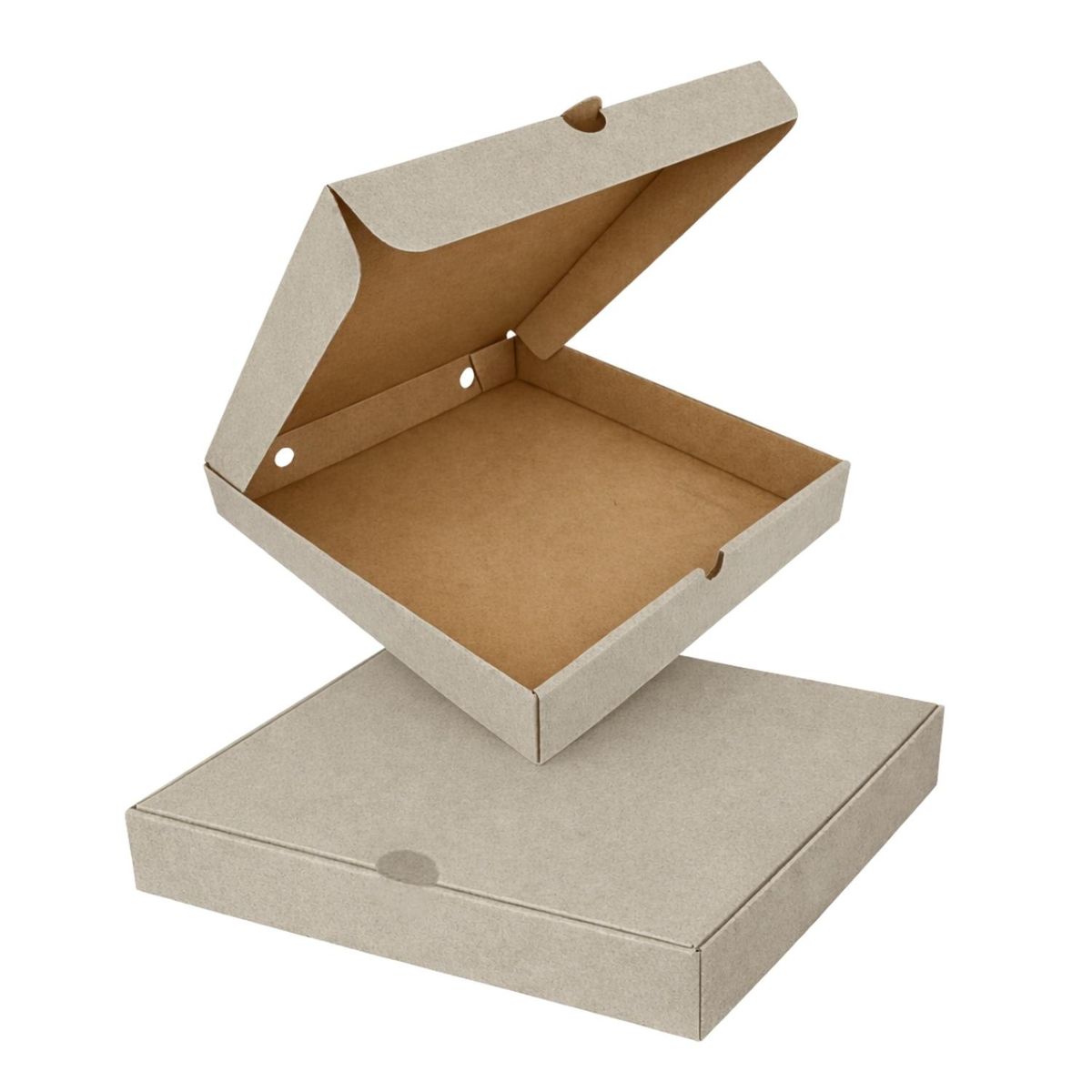GENERICO - Caja Para Pizza 32x32x4cm 50 Unidades Vitrauss - Blanco