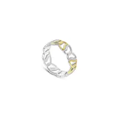 ONE DESIGNED IN LISBON - Anillo Butterfly Bicolor