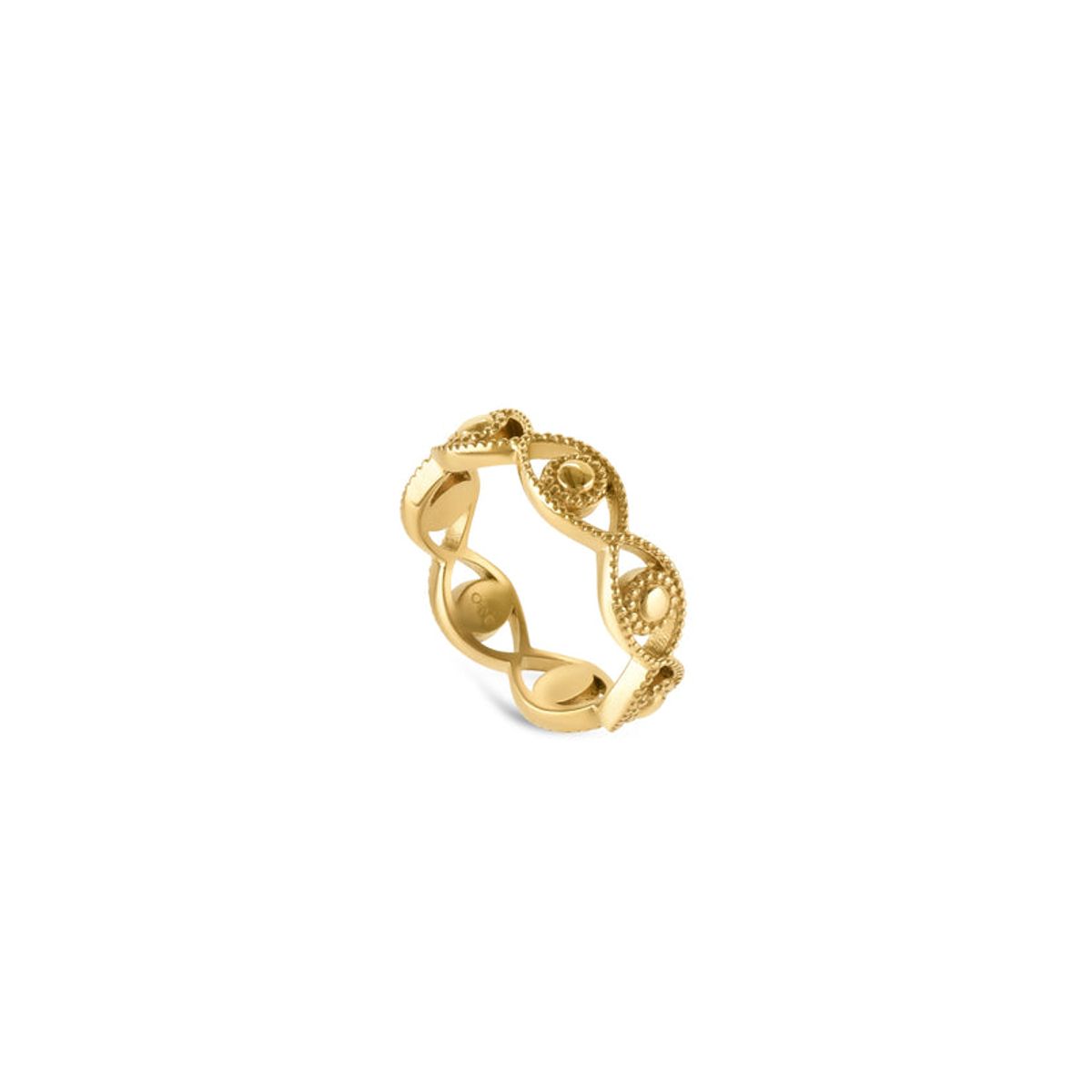 ONE DESIGNED IN LISBON - Anillo Evil Eye Gold