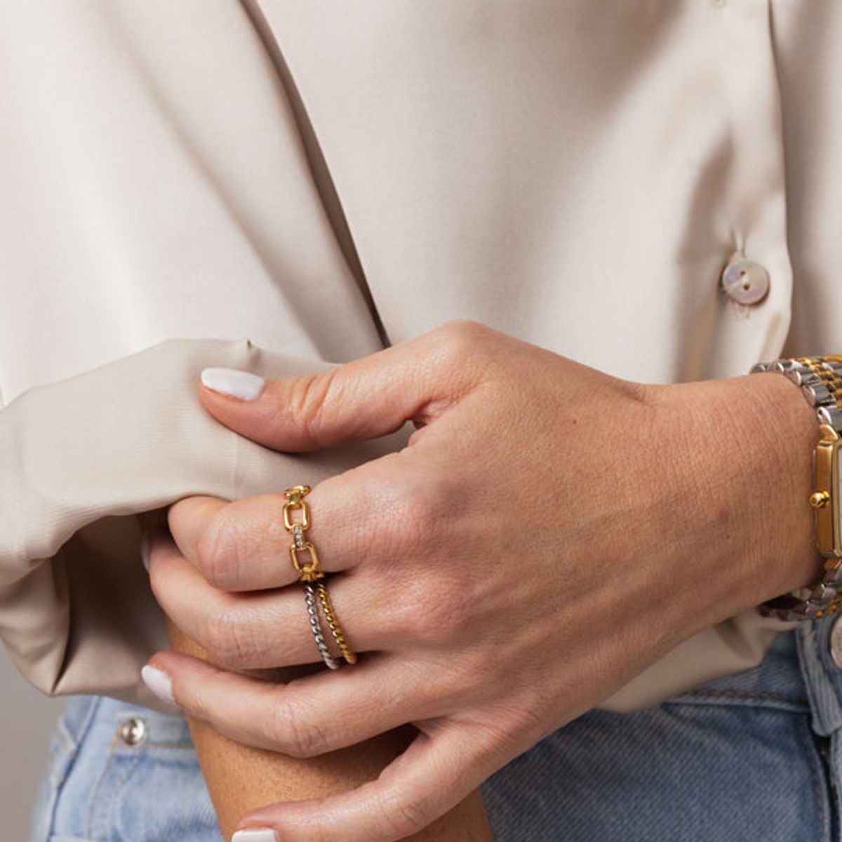 ONE DESIGNED IN LISBON - Anillo London 33 Silver