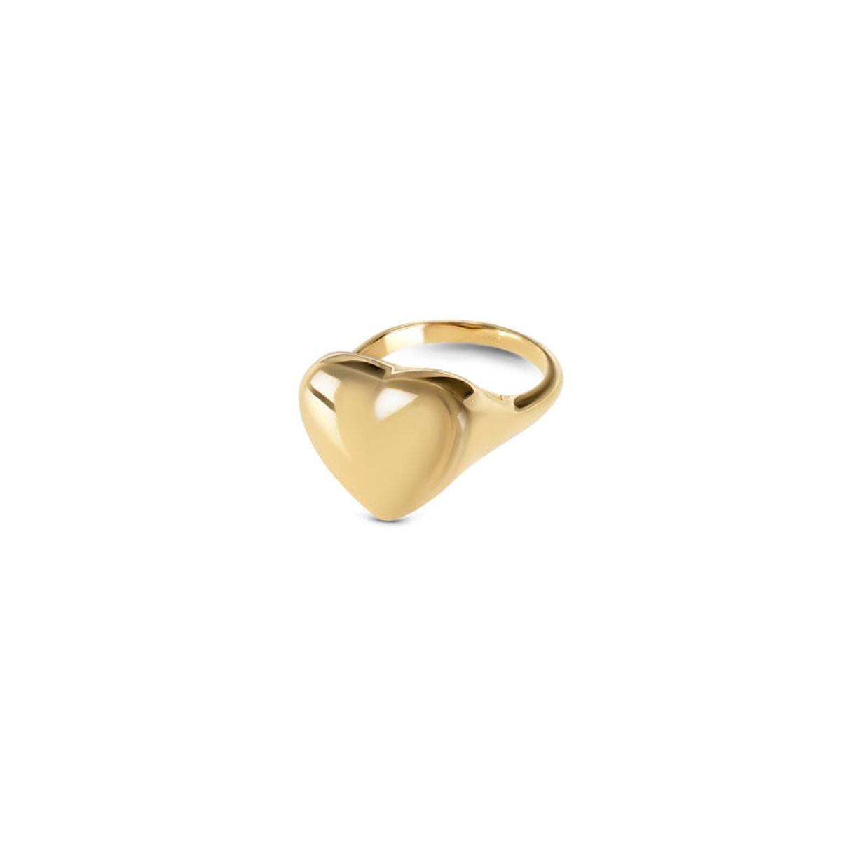 ONE DESIGNED IN LISBON - Anillo Crazy Heart Gold