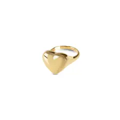 ONE DESIGNED IN LISBON - Anillo Crazy Heart Gold