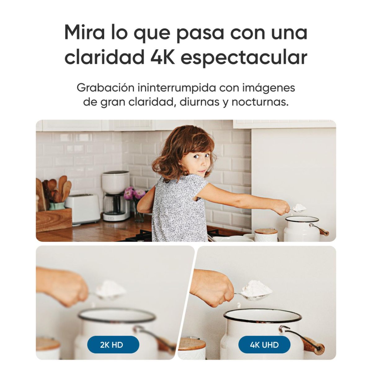 EUFY - Cámara de Seguridad Interior 4K UHD 360° Eufy E30